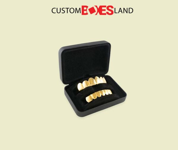 Custom Gold Teeth Grillz Packaging Boxes