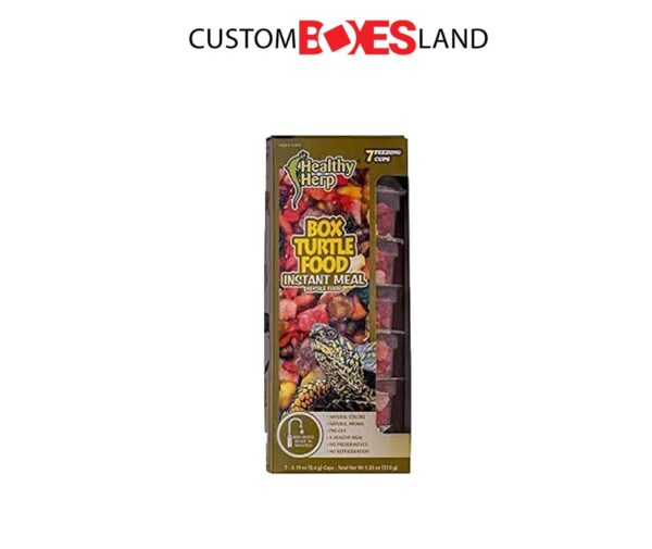 Custom Turtle Food Packaging Boxes