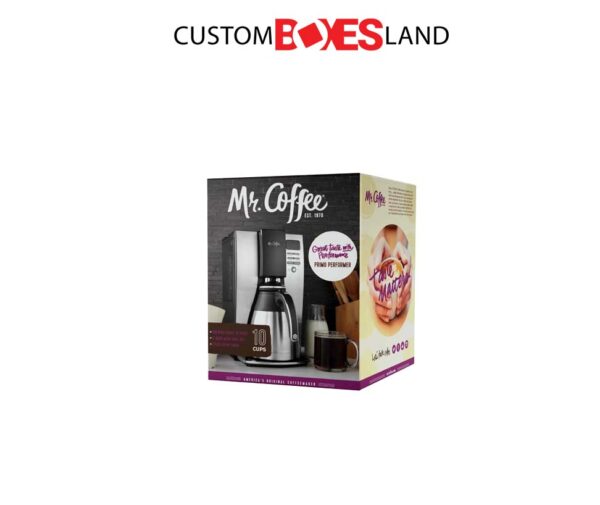 Custom Coffee Grinder Packaging Boxes