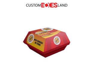 Custom Printed Burger Boxes with Logo