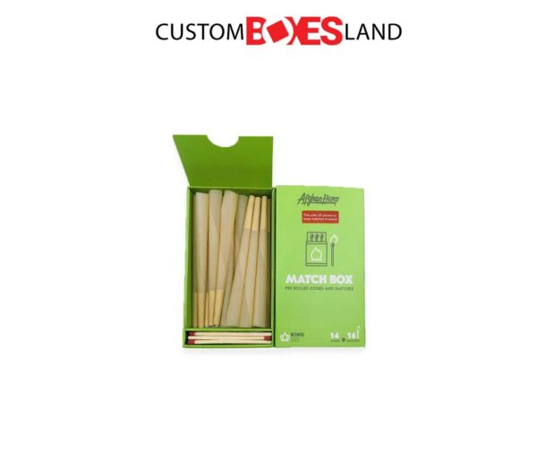 Custom Pre Rolled Cigarette Cone Boxes