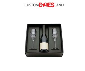 Champagne Printed Flute Boxes