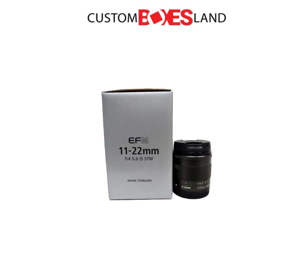Custom Camera Lens Packaging Boxes