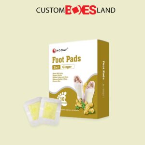 Custom Foot Pads Boxes