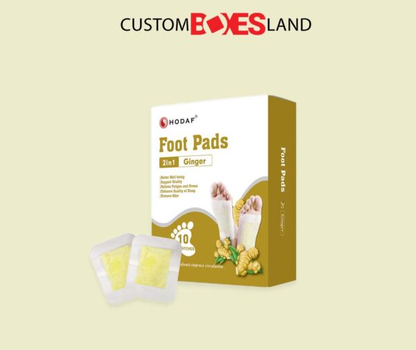 Custom Foot Pads Boxes