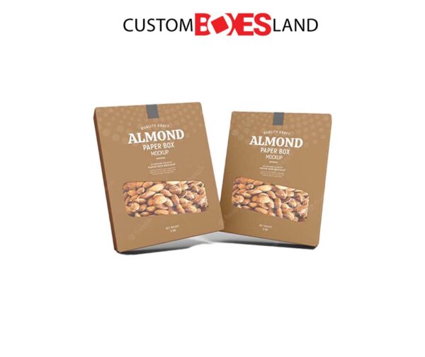 Custom Almond Packaging Boxes