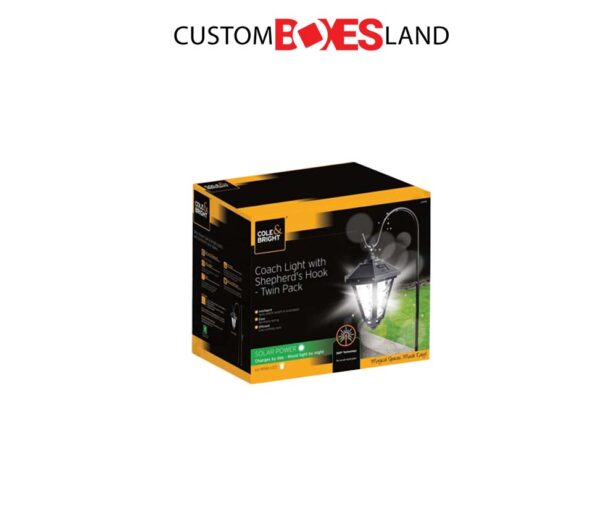 Custom Outdoor Wall Lantern Packaging Boxes