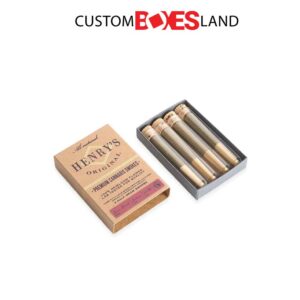 Custom Pre Rolled Cigarette Cone Boxes