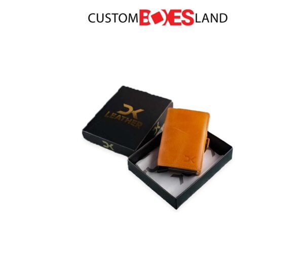 Custom Leather Card Holder Boxes
