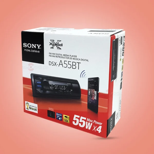 Car Media Player Packaging Boxes
