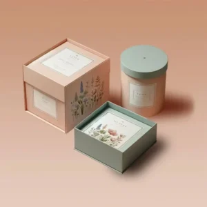 Custom CardStock Candle Boxes