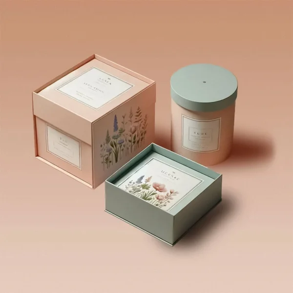 Custom CardStock Candle Boxes