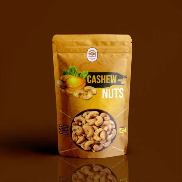 Custom Cashew Nuts Packaging Boxes