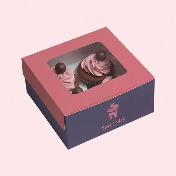 Custom CupCake Boxes