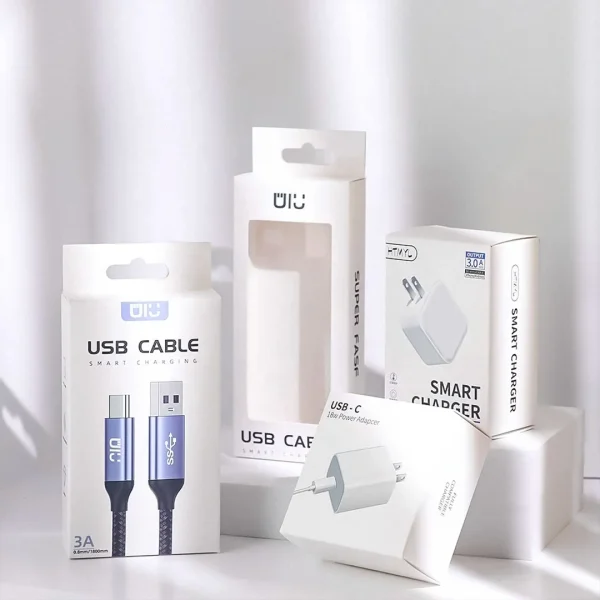Custom Mobile Charger Packaging Boxes