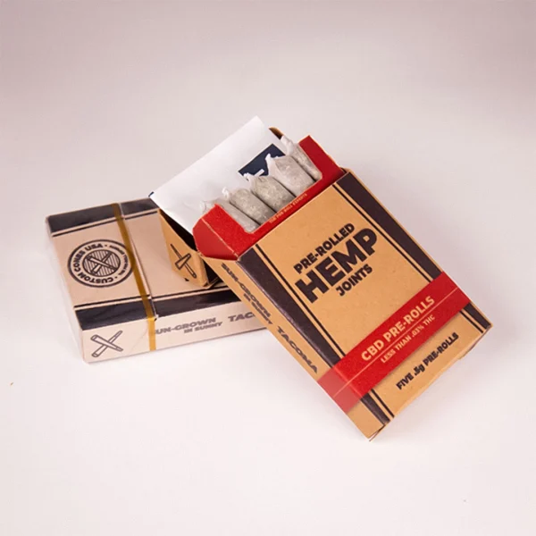 Custom Pre Rolled Cigarette Cone Boxes