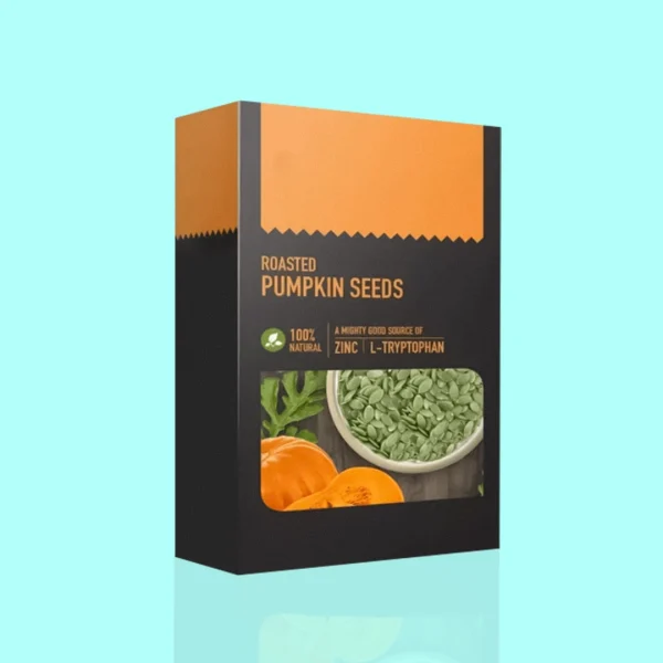 Custom Pumpkin Seed Kernels Packaging Boxes