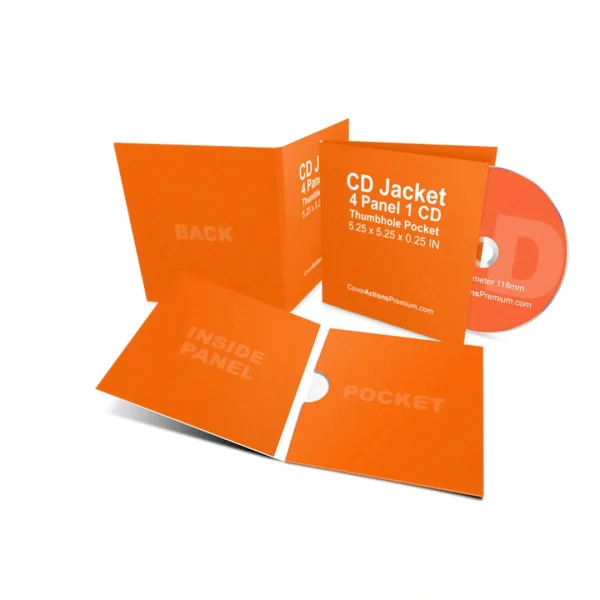 Four Panel Cd Jacket