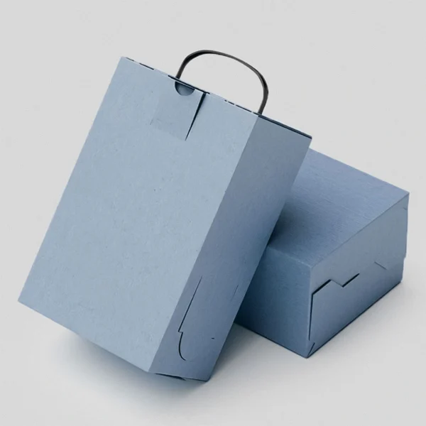 Handle Bag Shape Box