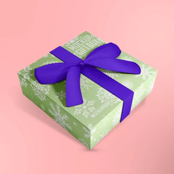 Custom Christmas Pull Bow Boxes