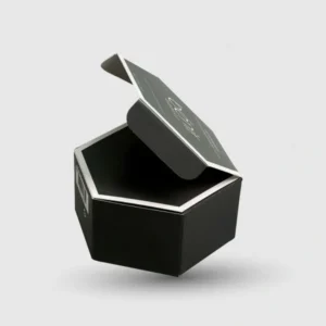 Custom Hexagon Rigid Boxes