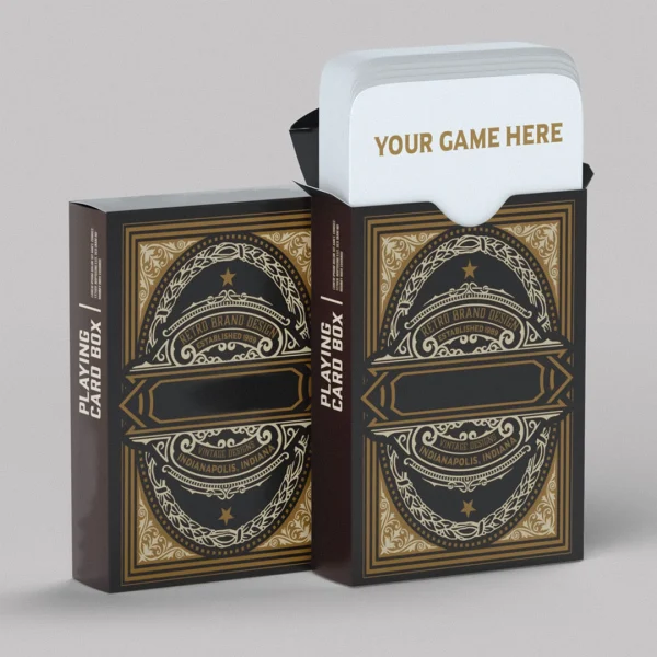 Custom Playing Card Boxes