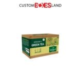 Organic Green Tea Packaging Boxes