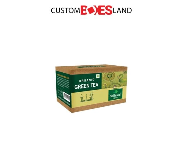Organic Green Tea Packaging Boxes